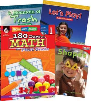 Learn-At-Home: Math Bundle Grade 1 by Jodene Smith, Sara A. Johnson, Dona Herweck Rice