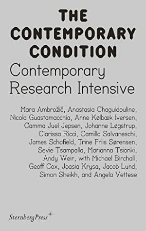 Contemporary Research Intensive (Contemporary Condition) by Geoff Cox, Jacob Lund