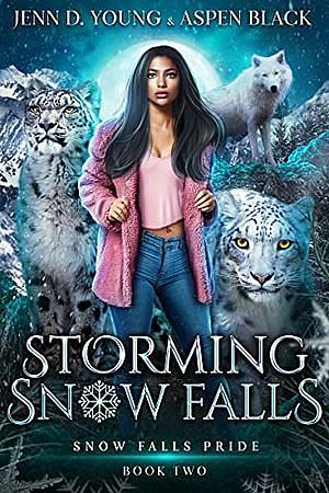 Storming Snow Falls by Aspen Black, Jenn D. Young