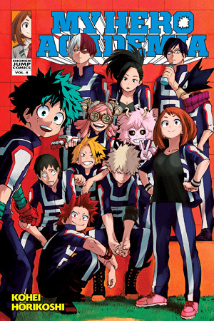 My Hero Academia, Vol. 4 by Kōhei Horikoshi