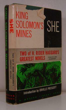 King Solomon's Mines / She by H. Rider Haggard, Orville Prescott