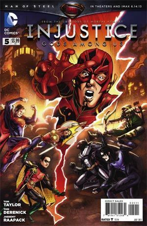 Injustice: Gods Among Us #5 by Jheremy Raapack, Tom Taylor, Tom Derenick