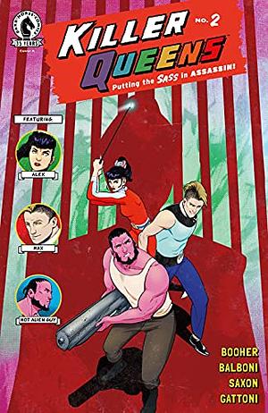 Killer Queens #2 by Harry Saxon, Claudia Balboni, David M. Booher