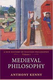 Medieval Philosophy by Anthony Kenny