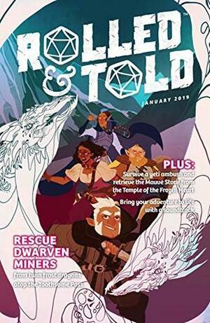 Rolled & Told #5 by Phil McClorey, Mark Wang, E.L. Thomas, Sara Alfageeh, Gabe Soria, Ryan Cady, Becca Farrow, Sam Mameli, Jade F. Lee, Chris Roberson, Jack McGee, Annie Monette, Binglin Hu, Maddi Gonzalez