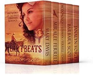 Heartbeats in Time: Five Novels of Old West Christian Romance by Vickie McDonough, Janalyn Voigt, Barbara J. Scott, Mary Davis, Miralee Ferrell, Yvonne Lehman, Susan Page Davis