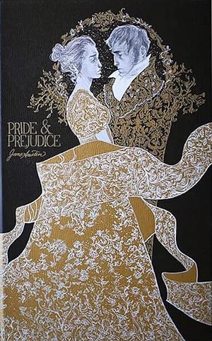 Pride and Prejudice Hardcover | Litjoy Special Edition | Gold-Printed Cover with 6 Illustrated Pages by Jane Austen, Jane Austen, Natalie Jenner