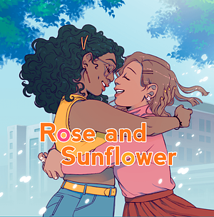 Rose and Sunflower by Paulina Márquez