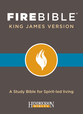 KJV Fire Bible: Black Bonded Leather Edition by Donald Stamps, J. Adams