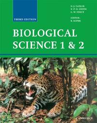 Biological Science 1 & 2 by G. W. Stout, N. P. O. Green, D. J. Taylor