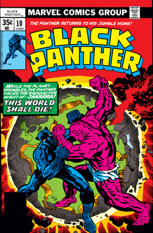 Black Panther 1977 #10 by Jack Kirby