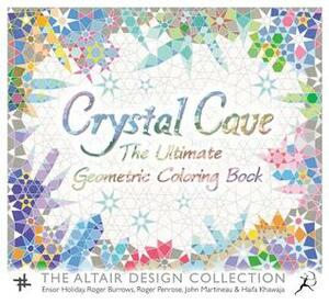 Crystal Cave: The Ultimate Geometric Coloring Book by Wooden Books