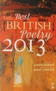 The Best British Poetry 2013 by Roddy Lumsden, Ahren Warner