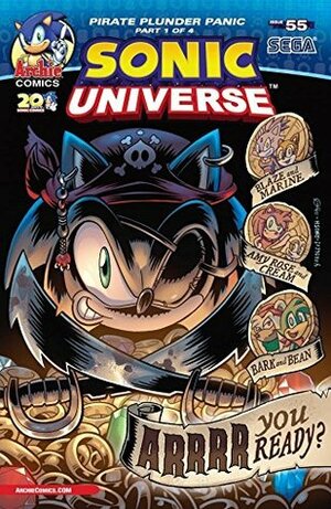 Sonic Universe #55 by Tracy Yardley, Thomas Mason, Steve Downer, Jim Amash, Jack Morelli