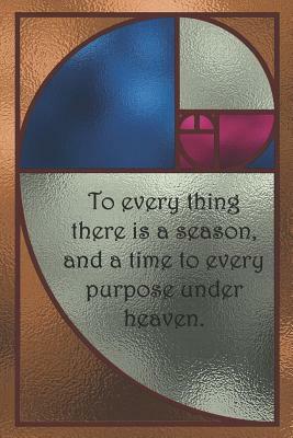 To every thing there is a season, and a time to every purpose under heaven.: Dot Grid Paper by Sarah Cullen