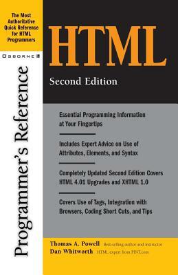 HTML Programmer's Reference, 2nd Edition by 