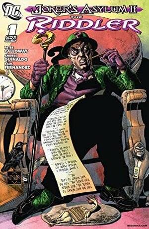 Joker's Asylum II: The Riddler #1 by Andres Guinaldo, Peter Calloway
