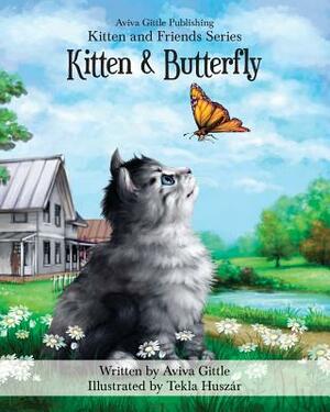 Kitten & Butterfly by Aviva Gittle
