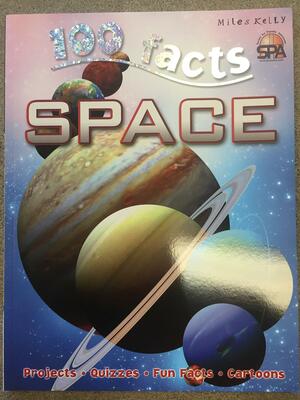 100 facts book series about space by Miles Kelly Publishing, Stephen Davis