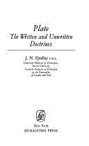 Plato: The Written and Unwritten Doctrines by John Niemeyer Findlay