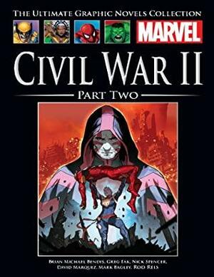 Civil War II Part Two by David Marquez, Greg Pak, Mark Farmer, Adam Kubert, Brian Michael Bendis, Nick Spencer, Sean Izaake, Szymon Kudranski, Marco Rudy, Mark Bagley, Alan Davis, Marcelo Maiolo, Raffaele Ienco, John Dell, Phil Noto, Leinil Francis Yu, Andrea Sorrentino, Esad Ribić, Daniel Acuña, Rod Reis