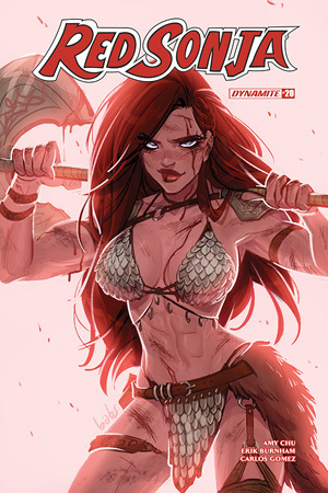 Red Sonja Vol. 4 #20 by Amy Chu, Carlos Gómez, Erik Burnham