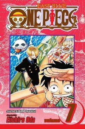 One Piece, Volume 7: The Crap-Geezer by Eiichiro Oda, Eiichiro Oda