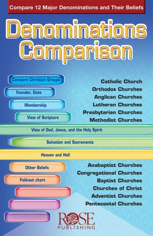 Denominations Comparison: Compare 12 Major Denominations and Their Beliefs by Robert Bowman