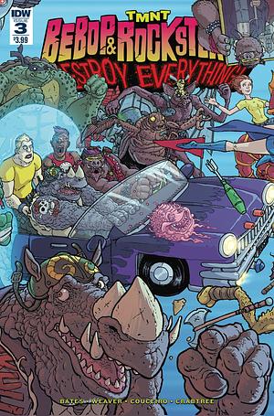 Teenage Mutant Ninja Turtles: Bebop & Rocksteady Destroy Everything #3 by Dustin Weaver, Ben Bates