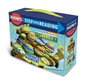 Phonics Power! (Teenage Mutant Ninja Turtles): 12 Step Into Reading Books by Jennifer Liberts
