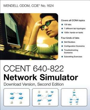 Ccent 640-822 Network Simulator, Access Code Card by Wendell Odom