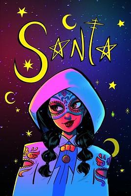 SANTA, SJW Latina Superhero by Gloria Felix, Kayden Phoenix