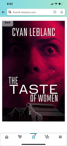 The Taste of Women: A Sapphic LGBTQ+ Horror Novel by Cyan LeBlanc, Cyan LeBlanc