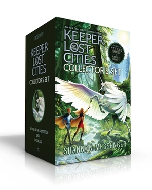 Keeper of the Lost Cities Collector's Set (Includes a Sticker Sheet of Family Crests): Keeper of the Lost Cities; Exile; Everblaze by Shannon Messenger