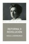 Reforma o revolución by Rosa Luxemburg