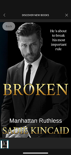 Broken: Manhattan Ruthless, Book 1 by Sadie Kincaid