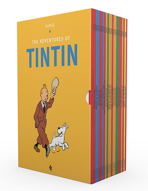 Tintin Paperback Boxed Set 23 Titles: Complete Paperback Slipcase by Hergé