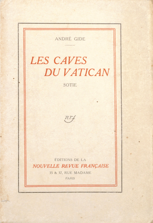 Les Caves Du Vatican by André Gide