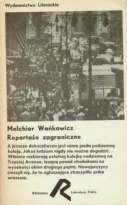 Reportaże zagraniczne by Melchior Wańkowicz