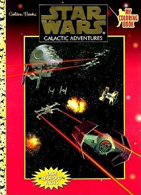 Galactic Adventures (Star Wars Coloring Book) by Golden Books