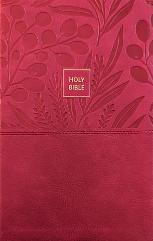 NKJV End-Of-verse Reference Bible, Personal Size Large Print, Red Letter Edition, Comfort Print: Holy Bible [Pink] by Thomas Nelson