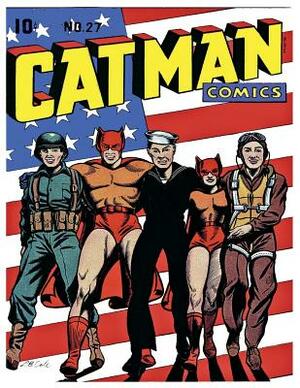 Cat-Man Comics # 27 by Holyoke Publisher