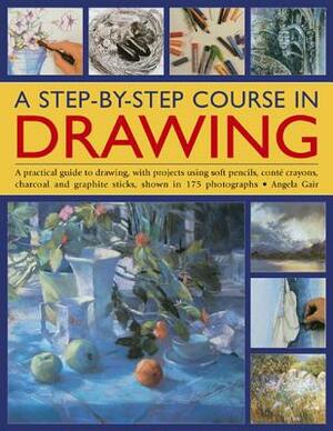 A Step-By-Step Course in Drawing: A Practical Guide to Drawing, with Projects Using Soft Pencils, Conté Crayons, Charcoal and Graphite Sticks, Shown i by Angela Gair
