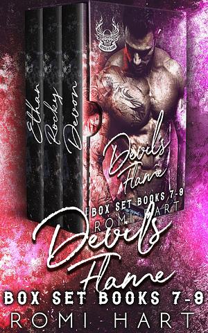 Devil's Flame MC Books 7-9: MC Romance Box Set by Romi Hart, Romi Hart