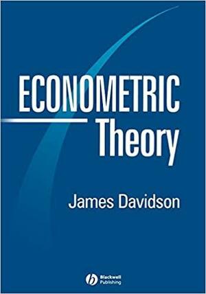 Econometric Theory by James Davidson