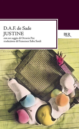 Justine o le sventure della virtù by Marquis de Sade, Octavio Paz