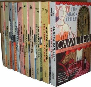 Andrea Camilleri Montalbano Collection 10 Books Set (August Heat,The Paper Moon,The Voice of the Violin,The Scent of the Night,Excursion to Tindari,The Patience of the Spider,Rounding the Mark, The Shape of Water, The Terracotta Dog, The Snack Thief) by Andrea Camilleri