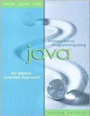 Introduction to Programming Using Java: An Object-Oriented Approach by David M. Arnow, Gerald Weiss, Scott D. Dexter