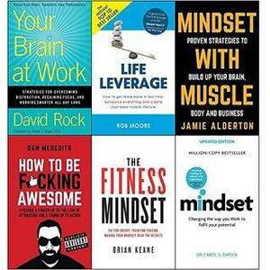 Your Brain at Work / Life Leverage / Mindset with Muscle / How to be F*cking Awesome / Fitness Mindset / Mindset by Rob Moore, David Rock, Dan Meredith