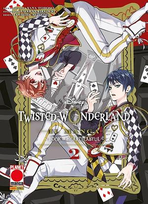 Twisted-wonderland. Book of Heartslabyul, Volume 2 by Yana Toboso, Wakana Hazuki